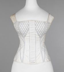 Corset, American, 1830-35. Creator: Unknown