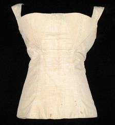 Corset, American, 1830-39. Creator: Unknown