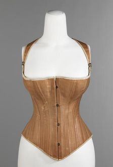Corset, American, 1876. Creator: Madam Griswold's