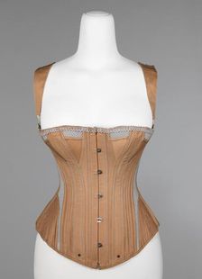 Corset, American, 1887-90. Creator: Madame McCabe