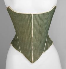 Corset, American, ca. 1780. Creator: Unknown