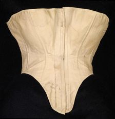 Corset, American, ca. 1862. Creator: Worcester Skirt Company