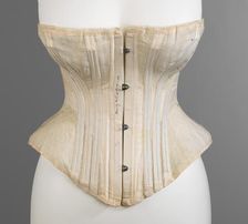 Corset, American, ca. 1872. Creator: Crotty & Richards