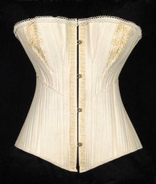 Corset, American, ca. 1880. Creator: Unknown