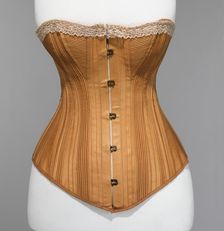 Corset, American, ca. 1880. Creator: BCN