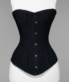 Corset, American, ca. 1880. Creator: Langdon, Batcheller & Company