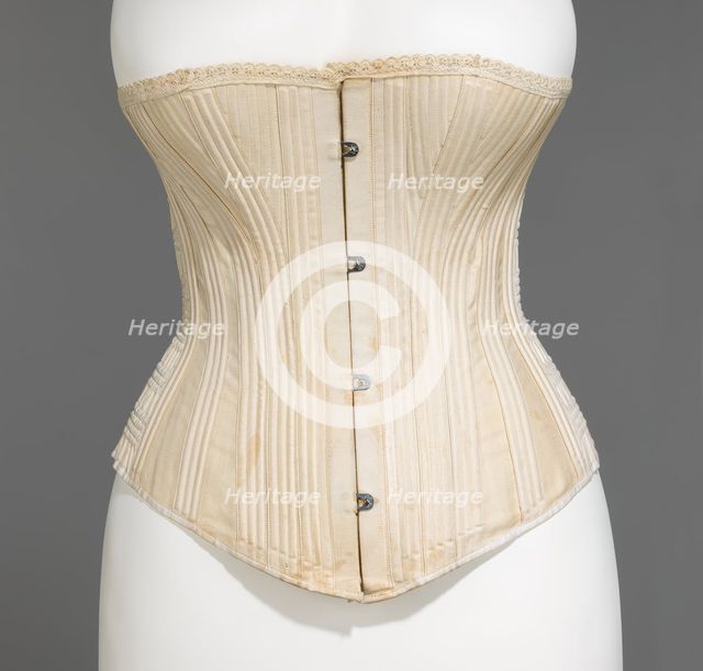 Corset, American, ca. 1885. Creator: Ball's.
