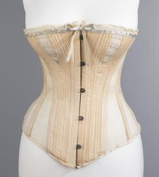 Corset, American, ca. 1885. Creator: Madame Warren's