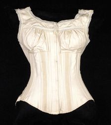 Corset, American, ca. 1890. Creator: Unknown