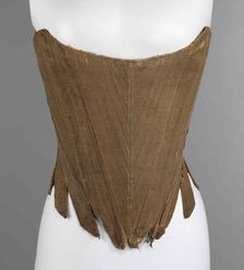 Corset, American, first quarter 18th century. Creator: Unknown