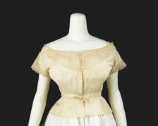 Corset cover, American, 1864-68. Creator: Unknown
