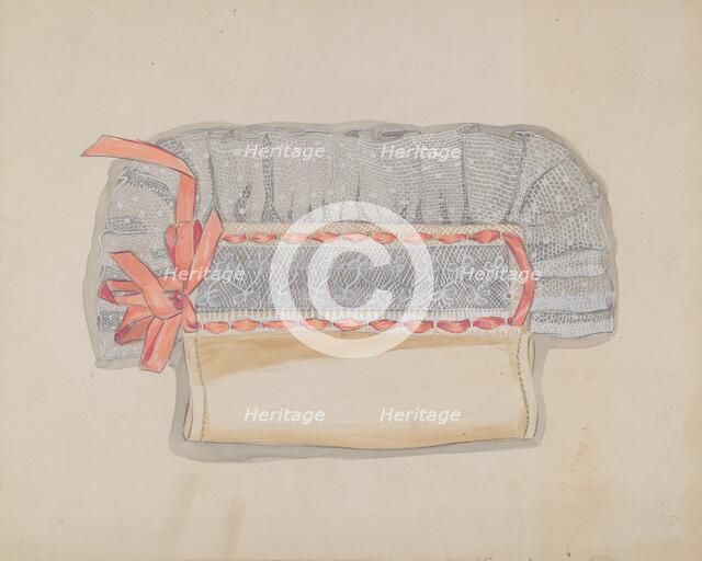 Corset Cover Sachet, c. 1937. Creator: Sebastian Simonet.