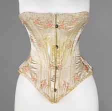 Corset, French, ca. 1876. Creator: Unknown