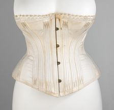 Corset, French, ca. 1890. Creator: Corset Parisien