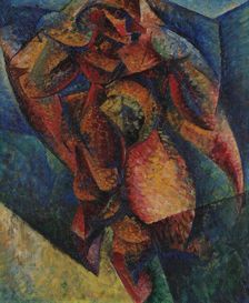 Corpo umano (Dinamismo), 1913. Creator: Boccioni; Umberto (1882-1916)