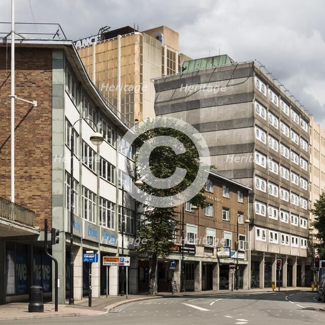 Corporation Street, Coventry, West Midlands, 2014. Artist: Steven Baker.