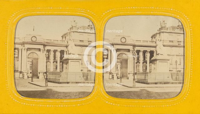 Corps legislatif, Paris, about 1868. Creator: E Lamy.