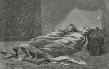 Corpses of the French generals Claude Lecomte and Jacques Leon Clément-Thomas, Paris Commune, 1871. Creator: Andrés Ovejero