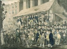 Corpulent gentlemen, 1796. Artist: Robert Dighton