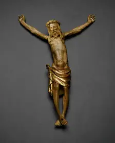 Corpus of Christ, from the Altarpiece of the Crucifixion, 1391-99. Creators: Jacques de Baerze, Melchior Broederlam