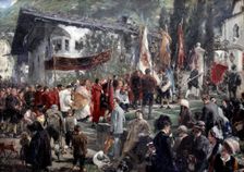 Corpus Christi Procession at Hofgastein, 1880