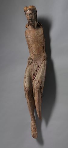 Corpus from a Crucifix, c. 1130-1140. Creator: Unknown