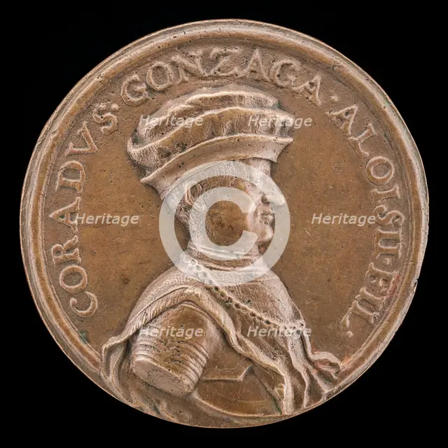 Corrado Gonzaga, 1268-1360, Captain of Mantua, early 16th century. Creator: Unknown.