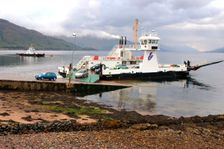 Corran Ferry, Loch Linnhe, Highland, Scotland. Creator: Peter Thompson