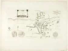 Correct Survey of Dublin, As It Stood in the Year 1610, published July 1792. Creator: James Malton