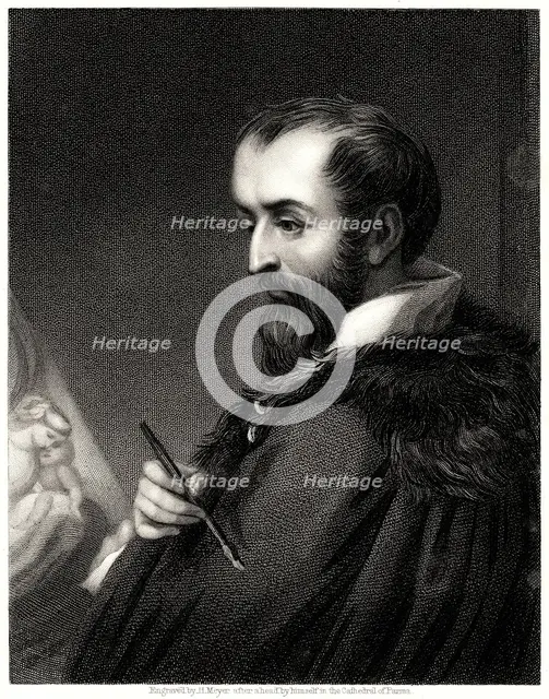 'Correggio', 19th century. Artist: Henry Meyer