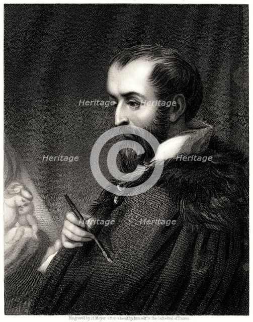 'Correggio', 19th century. Artist: Henry Meyer