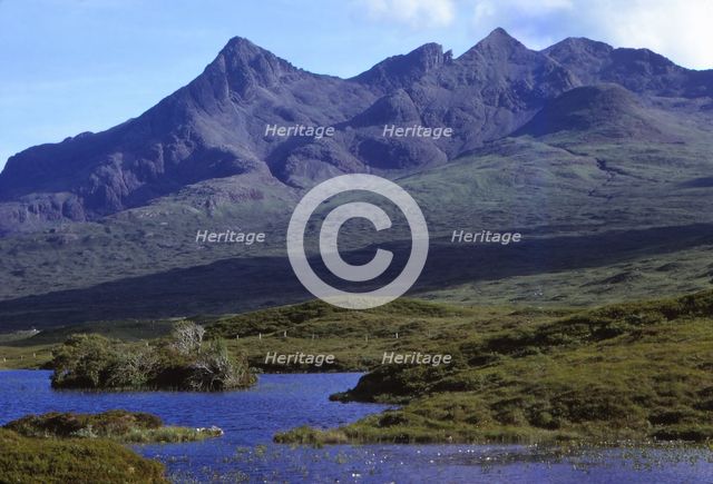 Corries in the Black Cuillin Hills, Isle of Skye, Scotland, 20th century. Artist: CM Dixon.