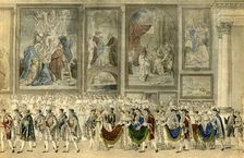 Cortège nuptial de Napoléon et de Marie Louise d'Autriche 1810, (1921). Creators: Unknown, Benjamin Zix
