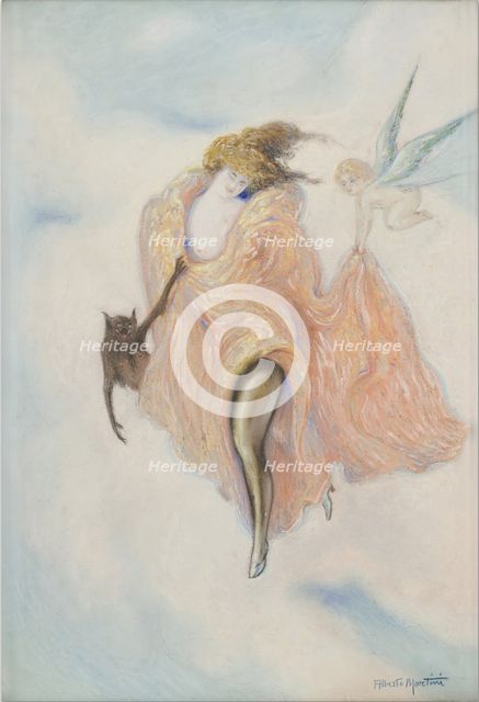 Corteo, 1912. Creator: Martini, Alberto (1876-1954).