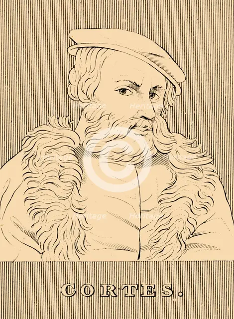 'Cortes', (1485-1547), 1830. Creator: Unknown.