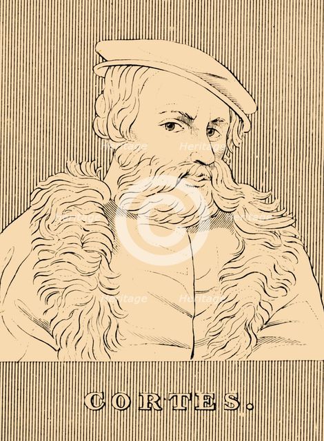 'Cortes', (1485-1547), 1830. Creator: Unknown.