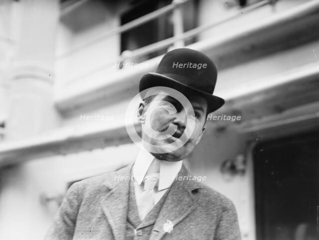 Cortland F. Bishop, 1910. Creator: Bain News Service.