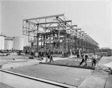 Coryton Oil Refinery; Mobil Bulk Terminal, Thurrock, Thurrock, 13/10/1969. Creator: John Laing plc