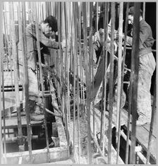 Coryton Oil Refinery, Thurrock, Essex, 09/11/1951. Creator: John Laing plc