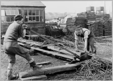 Coryton Oil Refinery, Thurrock, Essex, 10/04/1952. Creator: John Laing plc