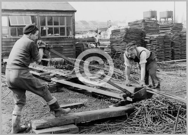Coryton Oil Refinery, Thurrock, Essex, 10/04/1952. Creator: John Laing plc.