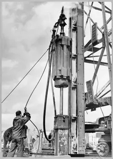 Coryton Oil Refinery, Thurrock, Essex, 30/08/1951. Creator: John Laing plc