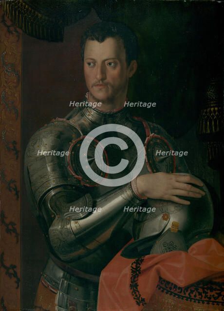 Cosimo I de' Medici (1519-1574). Creator: Workshop of Bronzino (Italian, Monticelli 1503-1572 Florence).