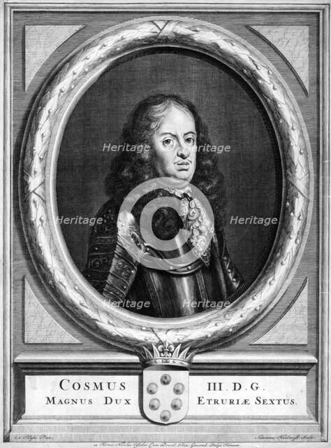 Cosimo III, Grand Duke of Tuscany, 17th century.Artist: Adriaen Haelwegh