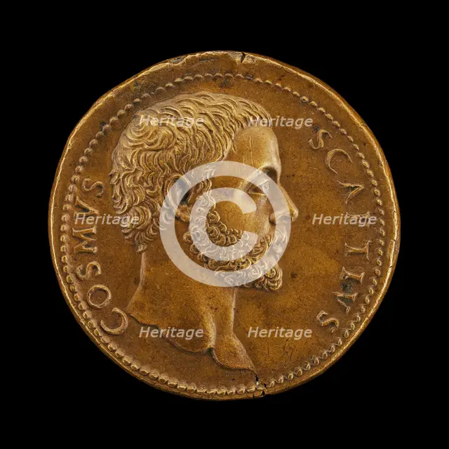 Cosimo Scapti [obverse]. Creator: Giovanni da Cavino.