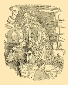 Cosmo De Medici as One of the Wise Men c1930. Creator: Unknown