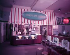 Cosmopolitan Corner HMV, Oxford Street, London, 1953. Creator: Arthur Charles Kirby Ware