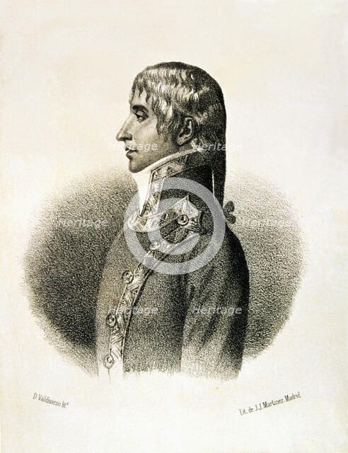 Cosme Damián Churruca and Elorza (1761-1805), Spanish scientist and sailor, major of Motrico.