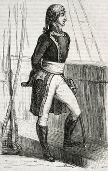 Cosme Damian Churruca y de Elorza, (Motrico,1761-Battle of Trafalgar, 1805), Spanish mariner, 1852. Creators: Eusebio Zarza, Tomás Carlos Capuz