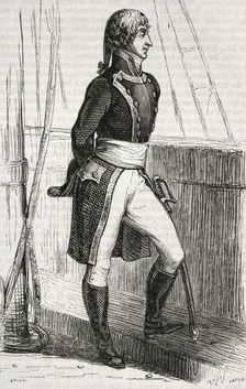 Cosme Damian Churruca y de Elorza, (Motrico,1761-Battle of Trafalgar, 1805), Spanish mariner, 1852. Creators: Eusebio Zarza, Tomás Carlos Capuz